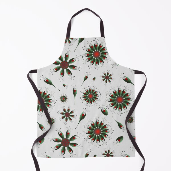 Item preview, Green and Red Floral Christmas or Not Wonder Pattern designed and sold by anzelas.