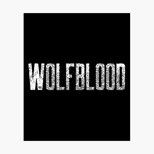 Item preview, WOLFBLOOD ► EPIC // WARRIOR designed and sold by MORE-THE-BRAND.