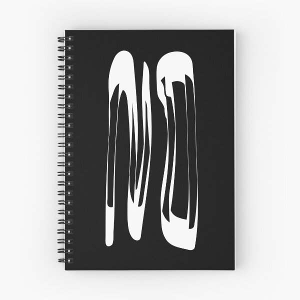 Item preview, NO - Hand Brush White Minimalistic Art designed and sold by in-vectors.