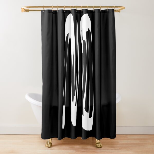 Item preview, NO - Hand Brush White Minimalistic Art designed and sold by in-vectors.