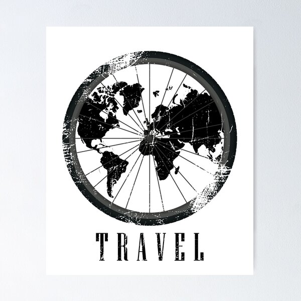 Item preview, world traveler bike wheel designed and sold by Jungleboy815.