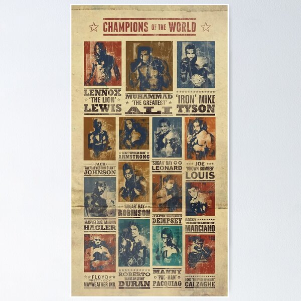 Item preview, Champion Of The World Boxing designed and sold by sirmojac.