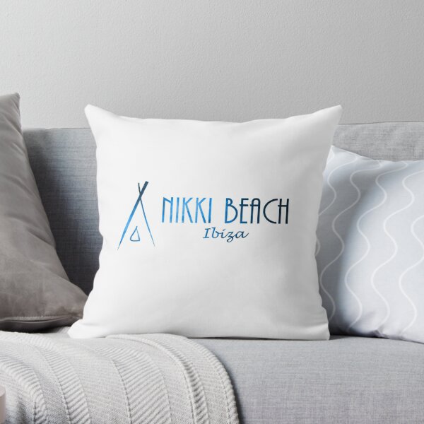 Anamated Nude Beach Ibiza - Ibiza Pillows & Cushions for Sale | Redbubble