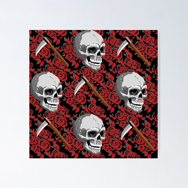 Item preview, Death, Roses and Weapons designed and sold by Shane Diamond.