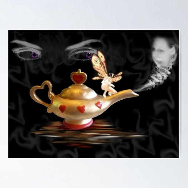 Item preview, Summoning The Genie designed and sold by WildestArt.