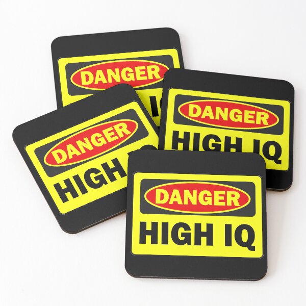 Item preview, DANGER HIGH IQ designed and sold by Perfomance.