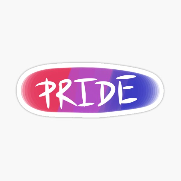 Bi Pride Sticker For Sale By Robin Tm Tozier Redbubble 4786