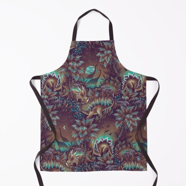 Item preview, Dinosaur Lagoon - Mustard / Mint designed and sold by Andrea Muller.