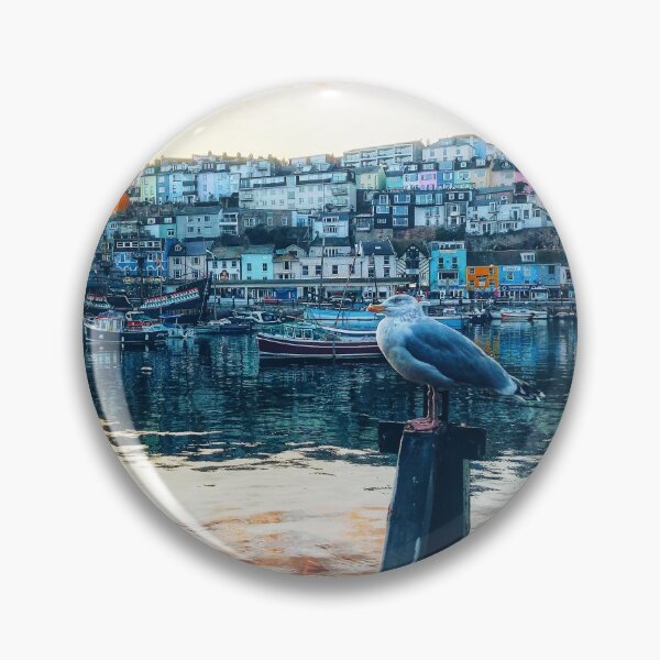 Item preview, Brixham Harbour Seagull by My Brixham no logo designed and sold by mybrixham.