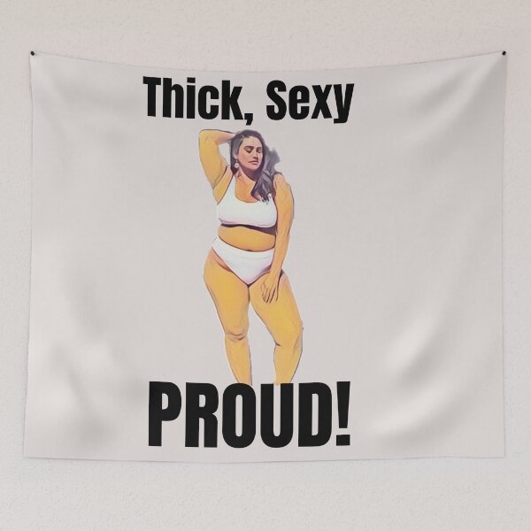 Item preview, Thick, Sexy, Proud- BigGirlareSexy.com designed and sold by BigGirlsareSexy.