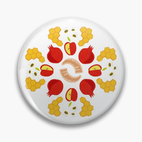 Artikelvorschau, Rosh Hashanah Roundel entworfen und verkauft von TillaCrowne.