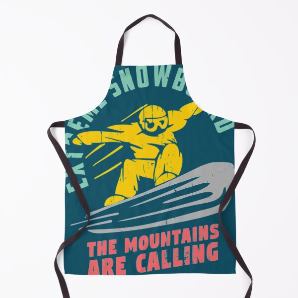 Item preview, EXTREME SNOWBOARD THE MOUNTAINS ARE CALLING designed and sold by Shirtmanndude.