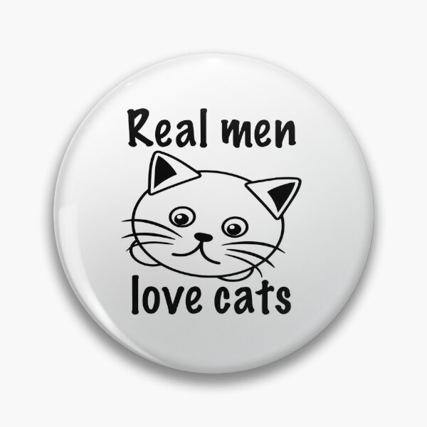 Item preview, Real men love cats designed and sold by GeoffBeattie.