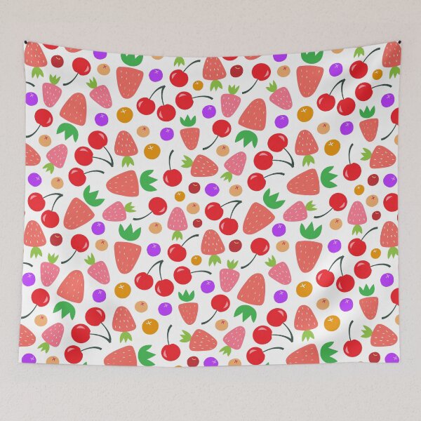 Item preview, Mixed Berries Pattern  designed and sold by Moonshine Paradise.
