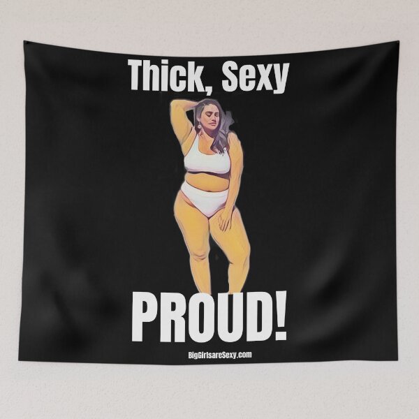 Item preview, Copy of Thick, Sexy, Proud- BigGirlareSexy.com designed and sold by BigGirlsareSexy.