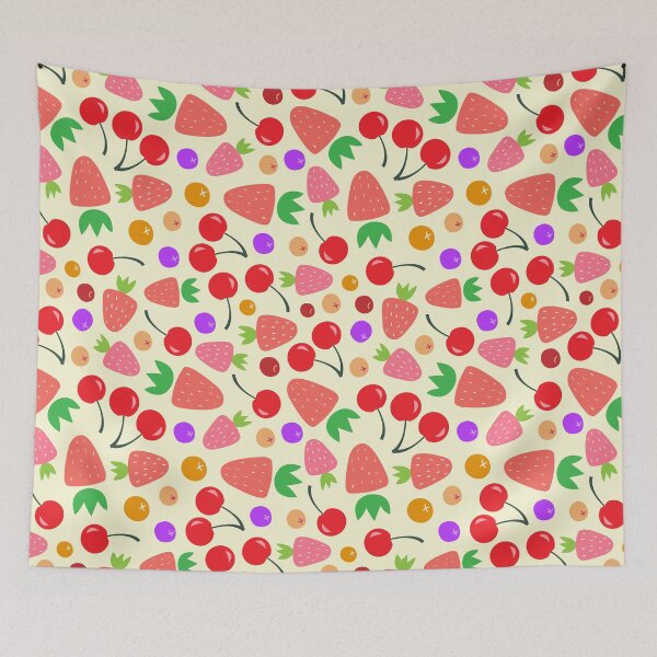Item preview, Mixed Berries Pattern  designed and sold by Moonshine Paradise.