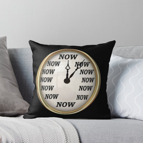 Item preview, THE TIME IS NOW DECORATIVE THROW PILLOW & TOTE BAG designed and sold by ✿✿ Bonita ✿✿ ђєℓℓσ.