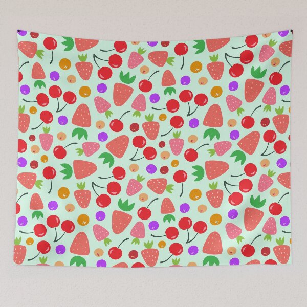 Item preview, Mixed Berries Pattern  designed and sold by Moonshine Paradise.