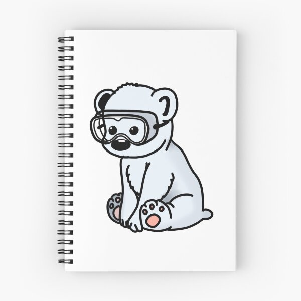 Item preview, Scientist polar bear designed and sold by Messy Confetti.