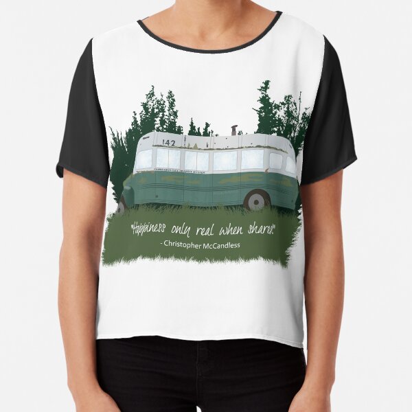 Into The Wild - Bus 142 Chiffon Top
