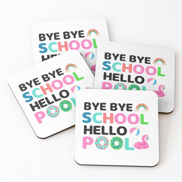 Item preview, Funny teacher life bye bye school hello pool student summer gift idea designed and sold by DahiyaTees.