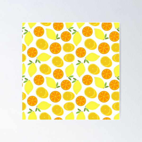 Item preview, Citrus Pattern  designed and sold by Moonshine Paradise.