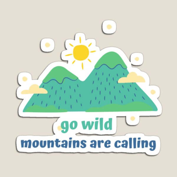 Item preview, Mountains Are Calling designed and sold by Shirtmanndude.