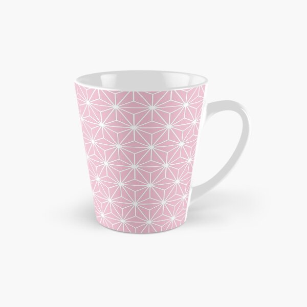 Item preview, Cameo Pink White Asanoha - Japanese Traditional Pattern designed and sold by KinitaDesign.