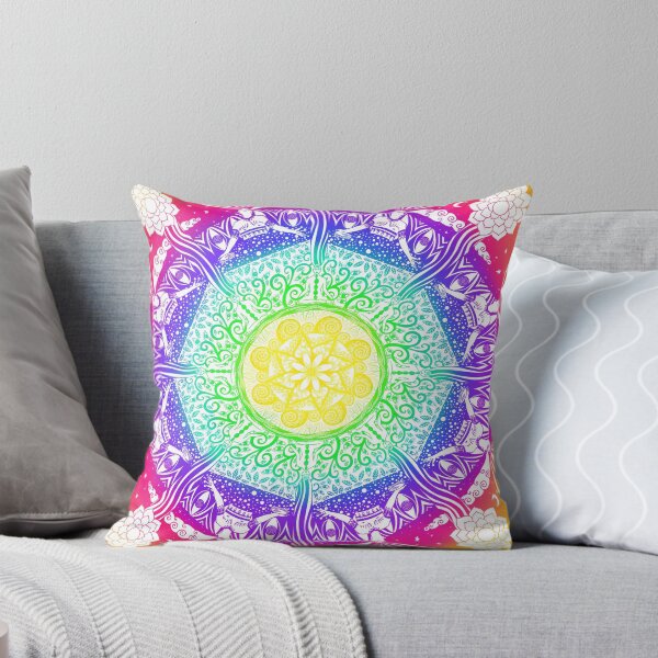 Artikelvorschau, Mandala "die psychedelische Reise" entworfen und verkauft von Maia Imagine.