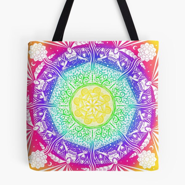Artikelvorschau, Mandala "die psychedelische Reise" entworfen und verkauft von Maia Imagine.