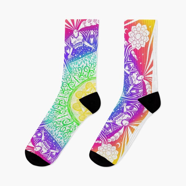 Artikelvorschau, Mandala "die psychedelische Reise" entworfen und verkauft von Maia Imagine.