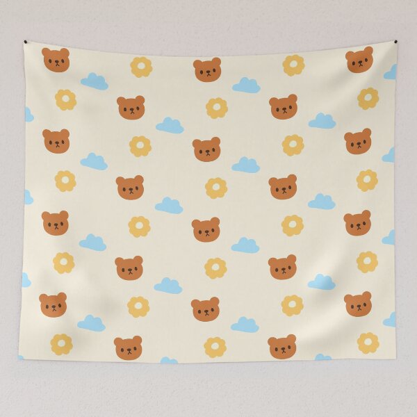 Item preview, Cute Bear Face designed and sold by mooneko.