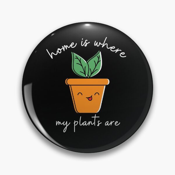 Item preview, Home is where my plants are - cute Plant enthusiast design designed and sold by Theleochick.
