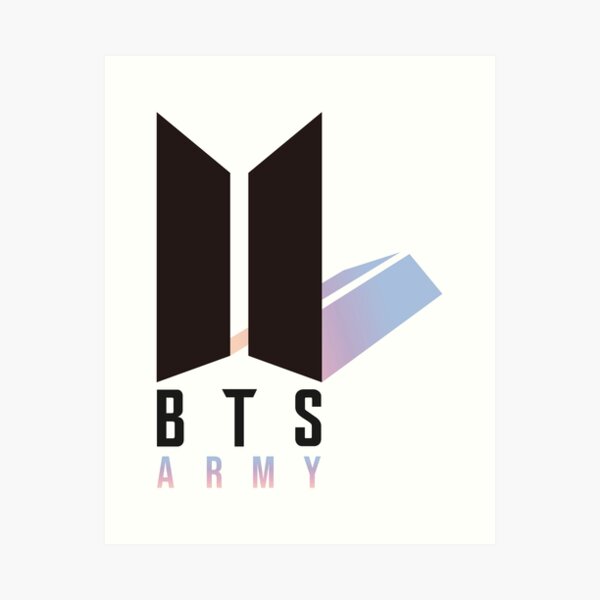 Bts Army Logo Art Prints Redbubble