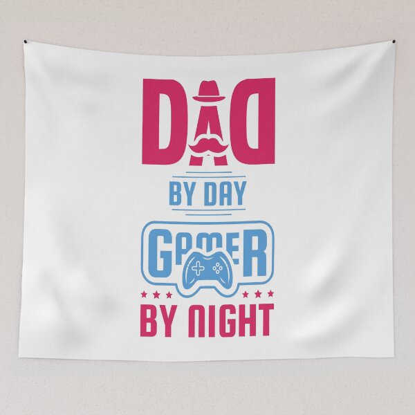 Item preview, Dad by Day Gamer by Night designed and sold by Printoweb.