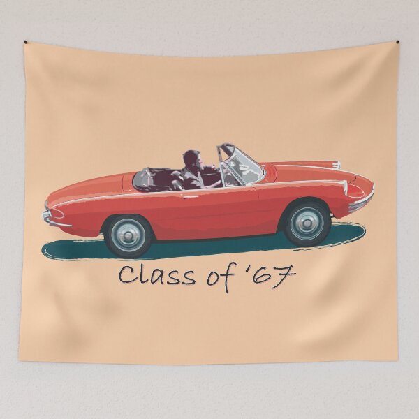 Item preview, Red AlfaSpider –  'The Graduate' car designed and sold by Bigs66.