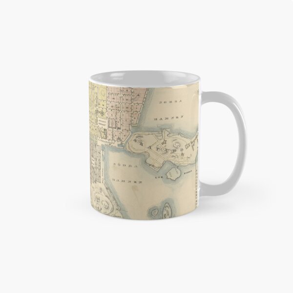 Item preview, Vintage Map of Helsinki Finland (1837) designed and sold by BravuraMedia.