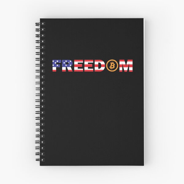 Item preview, Freedom btc crypto designed and sold by Studio624.