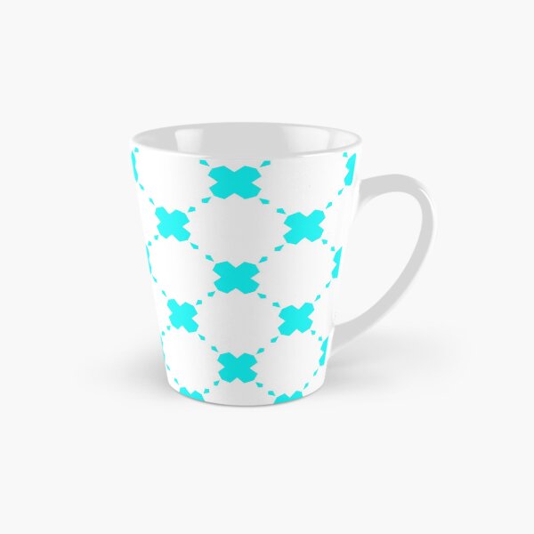 Aperçu de l'œuvre Motif de grille bleu sarcelle simple créée et vendue par Giftables.