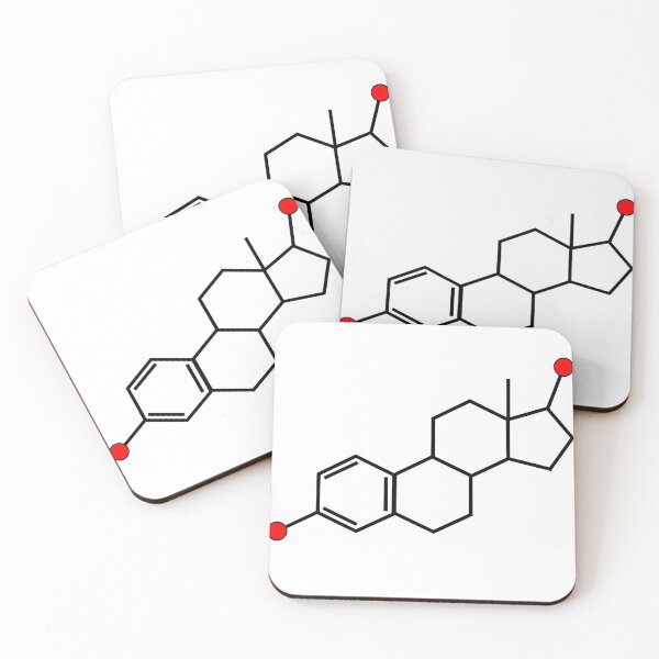 Item preview, Estrogen Molecular Structure designed and sold by Neuro-Nerdom.