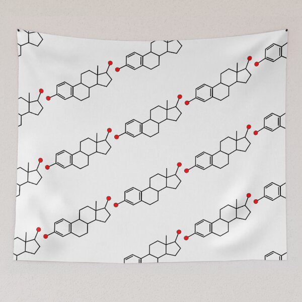 Item preview, Estrogen Molecular Structure designed and sold by Neuro-Nerdom.