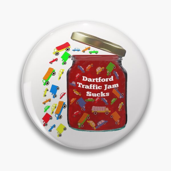 Item preview, Dartford Traffic Jam Sucks. Avoid getting stuck in this Jam. M25 Dartford Crossing designed and sold by Inspire-me-CYK.