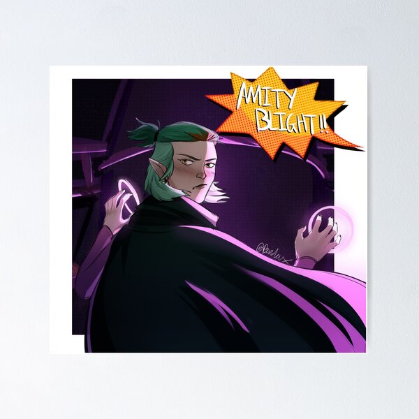Item preview, Ms. Amity Blight! The owl house's very own ICON designed and sold by beedeux.