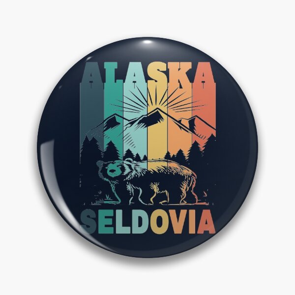 Item preview, Seldovia Alaska Mountain View designed and sold by Home-Spirit.