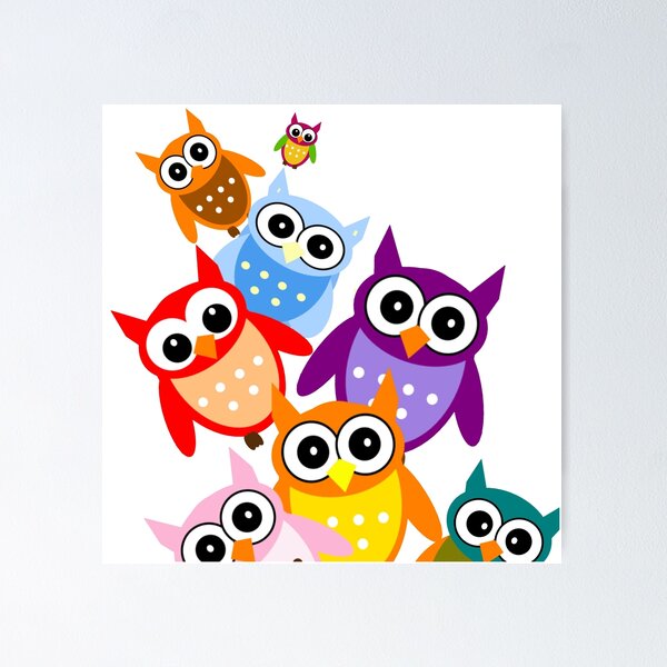 Item preview, Owls Descending  designed and sold by JimmyGlenn Greenway.