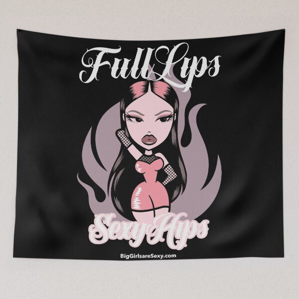 Item preview, Full lips Sexy hips- BigGirlareSexy.com designed and sold by BigGirlsareSexy.