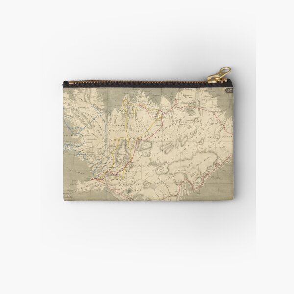 Item preview, Vintage Map of Iceland (1819) designed and sold by BravuraMedia.