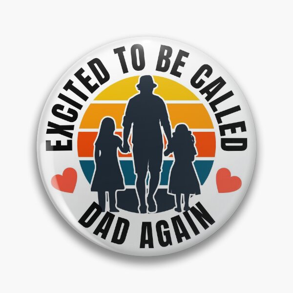 Item preview, Excited To Be Called Dad Again designed and sold by Peishan02.