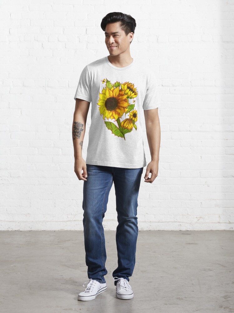 "Sunflowers" Tshirt for Sale by castleofjo Redbubble sunflowers t