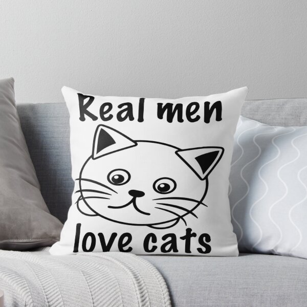 Item preview, Real men love cats designed and sold by GeoffBeattie.